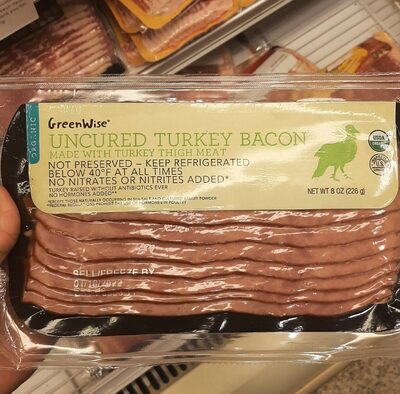 Uncured Turkey Bacon, Uncured Turkey
