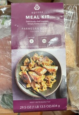 Parmesan Bow Tie Chicken Pasta Meal Kit, Parmesan Bow Tie