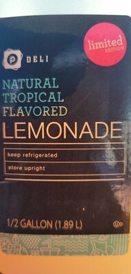 Tropical Lemonade Deli, Tropical Lemonade