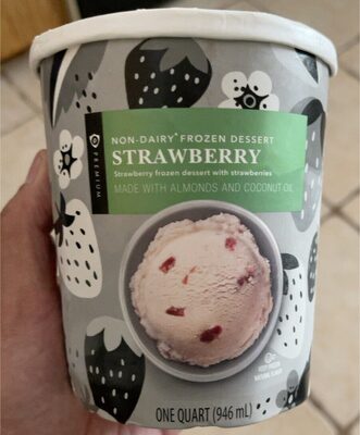 Strawberry Nondairy Frozen Dessert, Strawberry