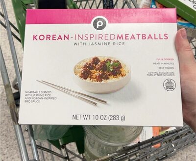 Korean-Inspiredmeatballs With Jasmine Rice