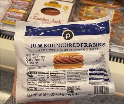 Jumbo Uncured Franks