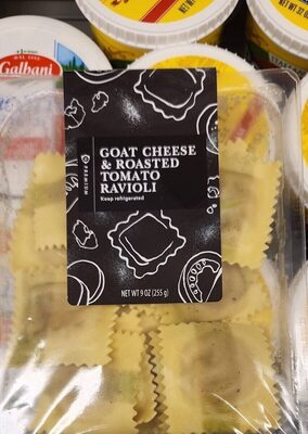 Goat Cheese & Roasted Tomato Ravioli, Goat Cheese & Roasted Tomato