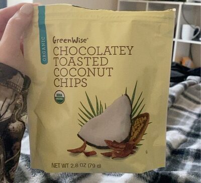 Chocolatey Toasted Coconut Chips, Chocolatey Toasted Coconut