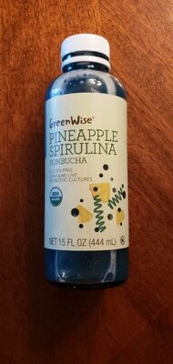 Pineapple Spirulina Kombucha, Pineapple