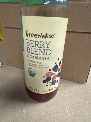 Berry Blend Gluten Free Kombucha, Berry Blend