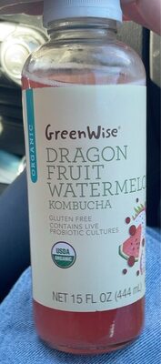 Dragon Fruit Watermelon Kombucha, Dragon Fruit Watermelon