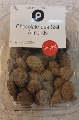 Chocolate Sea Salt Almonds, Chocolate Sea Salt