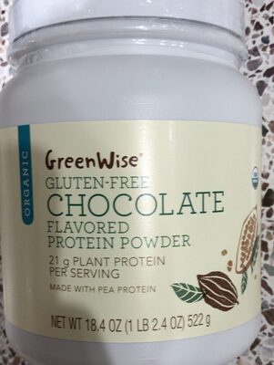 Chocolate Flavored Gluten-Free Protein Powder, Chocolate