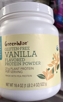 Vanilla Flavored Protein Powder, Vanilla