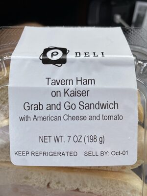 Tavern Ham Grab And Go Sandwich