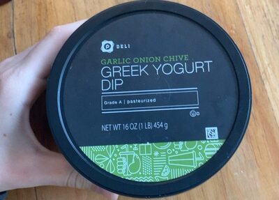 Garlic Onion Chive Greek Yogurt Dip, Garlic Onion Chive