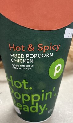 Hot & Spicy Popcorn Fried Chicken, Hot & Spicy Popcorn