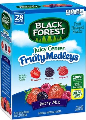 Berry Mix Fruity Medleys, Strawberry Blackberry Raspberry