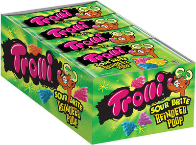 Reindeer Poop Sour Gummi Candy, Reindeer Poop