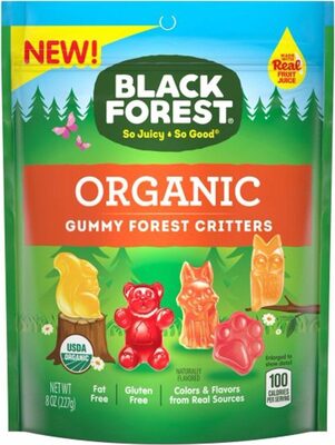 Apple Mango, Strawberry, Peach, Watermelon Flavored Gummy Forest Critters, Apple Mango, Strawberry, Peach, Watermelon