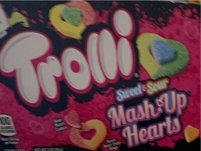Sweet & Sour Mash Up Hearts Gummi Candy, Sweet & Sour