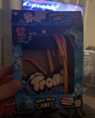 Cherry-Lemon, Strawberry-Grape, Orange-Lime Candy Canes, Cherry-Lemon, Strawberry-Grape, Orange-Lime