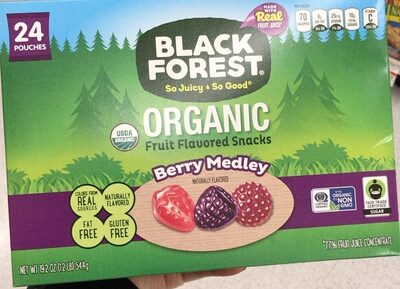 Berry Medley Organic Fruit Flavored Snacks, Berry Medley