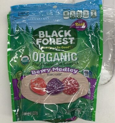Strawberry, Raspberry, Blackberry Berry Medley Fruit Flavored Snacks, Strawberry, Raspberry, Blackberry
