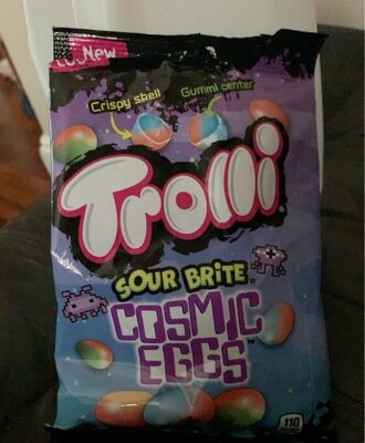 Cherry-Lemon Strawberry-Grape Orange-Lime Cosmic Eggs Gummy Candy, Cherry-Lemon Strawberry-Grape Orange-Lime