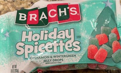 Cinnamon & Wintergreen Jelly Drops Holiday Spicettes Candy, Cinnamon & Wintergreen Jelly Drops