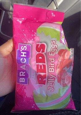 All Reds Jelly Bird Eggs Candy, Cherry, Strawberry, Raspberry, Watermelon