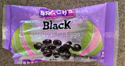 Black Jelly Bird Eggs Candy, Black
