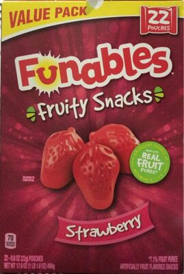 Strawberry Fruity Snacks, Strawberry
