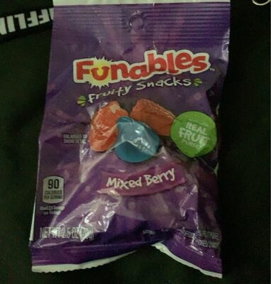 Mixed Berry Fruity Snacks, Mixed Berry