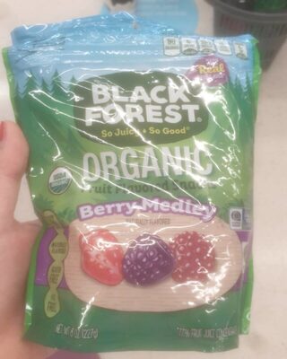 Pineapple, Cherry, Lemon, Apple, Orange, Strawberry Flavored Organic Gummy Bears, Pineapple, Cherry, Lemon, Apple, Orange, Strawberry