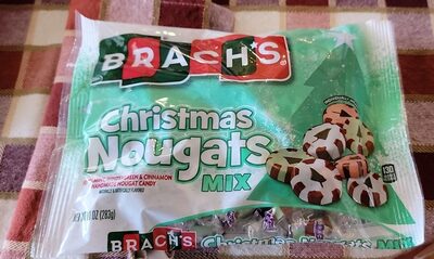 Christmas Nougats Candy Mix, Wintergreen, Peppermint, Cinnamon