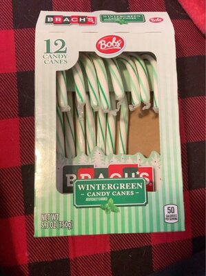 Wintergreen Candy Canes, Wintergreen
