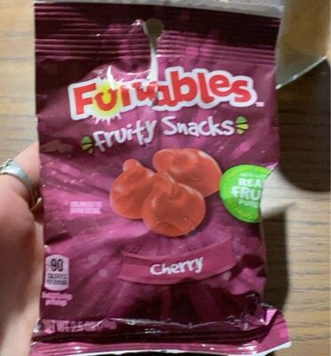 Cherry Fruit Flavored Fruity Snacks, Cherry