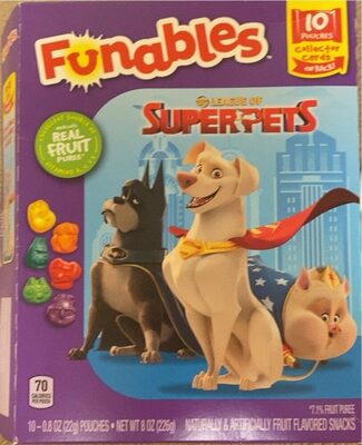 Fruit Flavored Dc League Of Superpets Snacks, Fruit