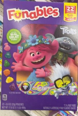 Poppy, Branch, Guy Diamond, Copper, Cloud Guy, Biggie Fruit Flavored Snacks, Poppy, Branch, Guy Diamond, Copper, Cloud Guy, Biggie