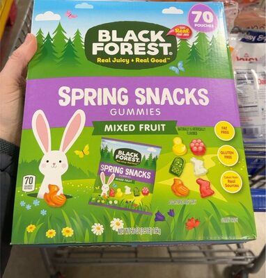 Spring Snacks Mixed Fruit Gummies Candy, Spring Snacks