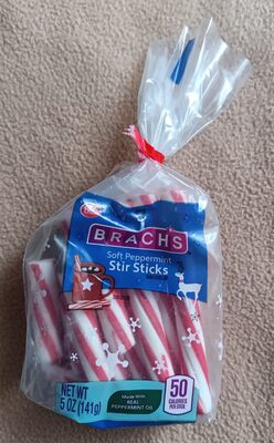 Soft Peppermint Stir Sticks, Soft Peppermint