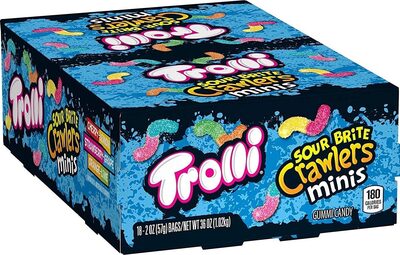 Cherry-Lemon, Strawberry-Grape, Orange-Lime Flavored Minis Gummi Candy, Cherry-Lemon, Strawberry-Grape, Orange-Lime