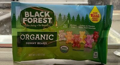 Cherry, Lemon, Pineapple, Orange, Apple, Strawberry Gummy Bears, Cherry, Lemon, Pineapple, Orange, Apple, Strawberry