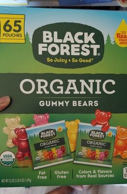 Cherry, Lemon, Pineapple, Orange, Apple, Strawberry Gummy Bears, Cherry, Lemon, Pineapple, Orange, Apple, Strawberry
