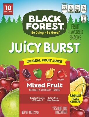 Black Forest, Fruit Snacks, Fruit Medley, Fruit Medley