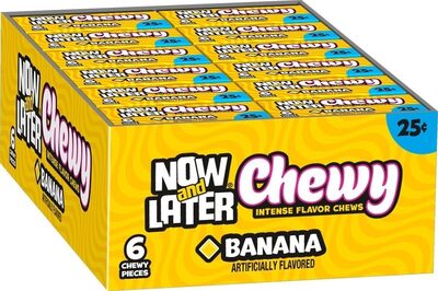 Chewy Intense Flavor Chews, Banana