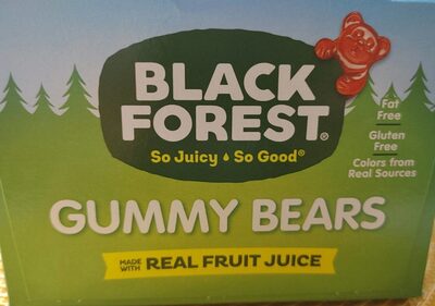 Cherry, Lemon, Pineapple, Orange, Apple, Strawberry Gummy Bears, Cherry, Lemon, Pineapple, Orange, Apple, Strawberry
