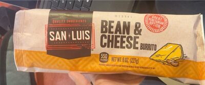 Bean & Cheese Burrito, Bean & Cheese