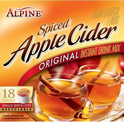Original Instant Drink Mix, Spiced Apple Cider