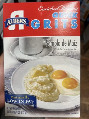 Enriched Hominy Quick Grits