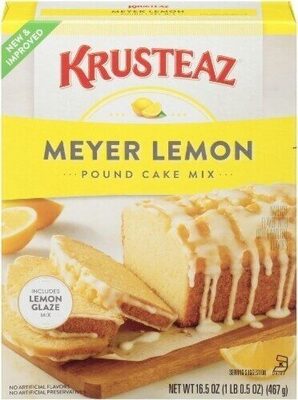 Meyer Lemon Pound Cake Mix, Meyer Lemon