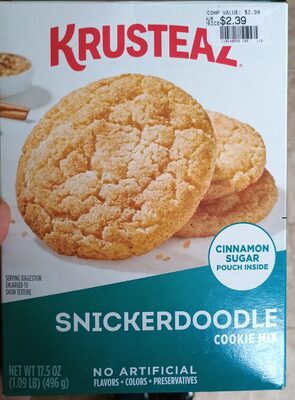 Snickerdoodle Cookie Mix, Snickerdoodle