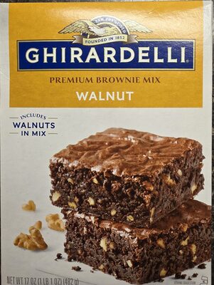 Premium Walnut Brownie Mix, Walnut